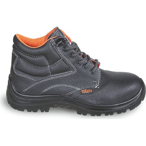 Beta SCARPE ANTINFORTUNISTICA IN PELLE ALTE S3 SRC 7243EN Col. Nero Mis. 42