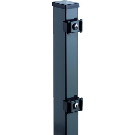 TOM Pfosten anth., Klemmh. f. 203 cm Zaun, RR6/4 x 260 cm