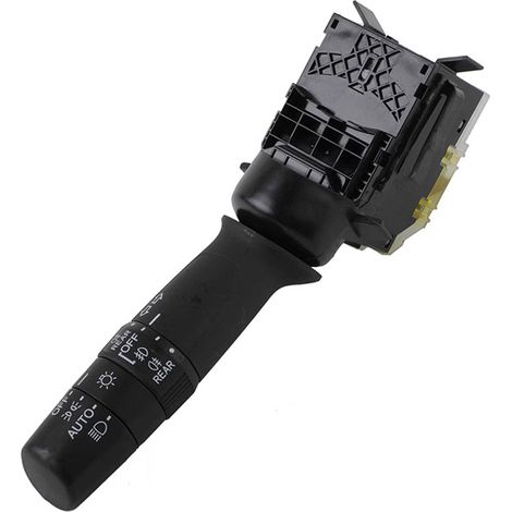 Ensemble de commutateur de clignotants et d'essuie-glaces pour Honda Civic 2012, compatible avec la référence OEM 35255TR0H01 (noir) (1/5)