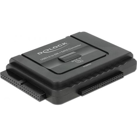 Adattatore USB Delock USB 3.0  SATA/IDE/2,5"/3,5" ( Funzione Backup) [bk] [61486] (1/4)