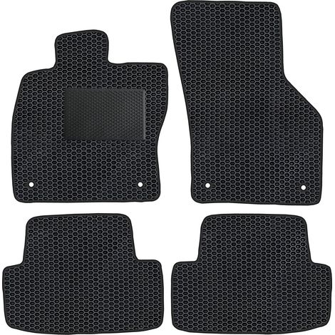 VW013EVAPOD - Set completo di tappetini auto in EVA adatti per Audi A3 III 8V, Seat Leon III, VW Golf VII dal 2012 (con rinforzo aggiuntivo) (1/5)