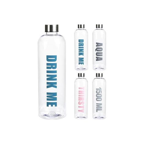 BOTELLA AGUA 1500ML SURTIDO 4 MODELOS