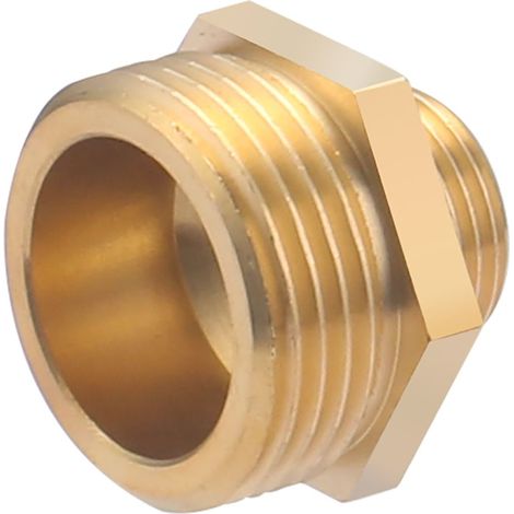 Mamelon laiton double mâle réduit M3/4' (20x27) NOYON & THIEBAULT - M3/8 (12x17) - 190-2012L1