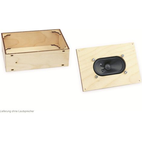 Kit de boîte en bois SOL-EXPERT pour haut-parleurs BN 390154, 150 x 100 x 50 mm (1/5)