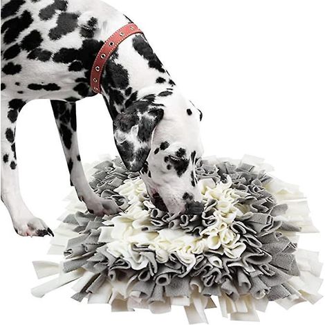 gris Blanc Chien Search Pad Nez Jouet 45x45cm, Jouet De Puzzle Pour Chien Pad Ducatif Pour Chien (1/5)