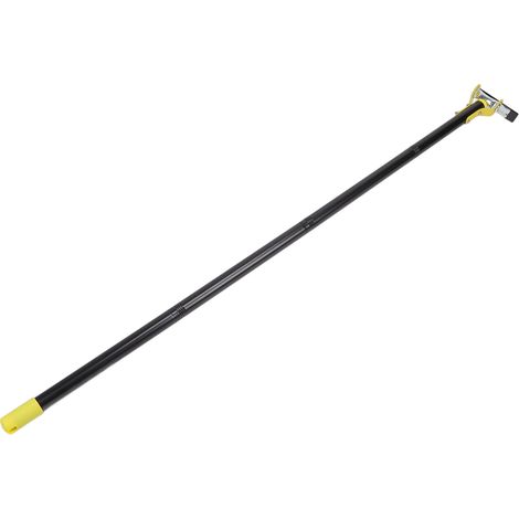 Houe de jardin Hula à long manche réglable, houe à étrier en acier inoxydable pour le jardinage et le désherbage, 3 sections (1/5)