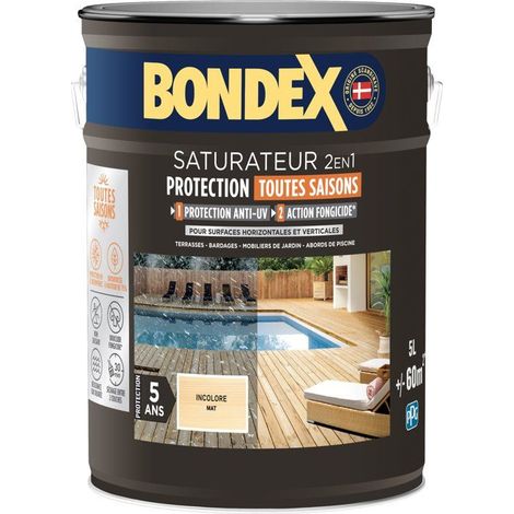 Saturatore incolore - BONDEX - 441368 - Opaco - 5 L