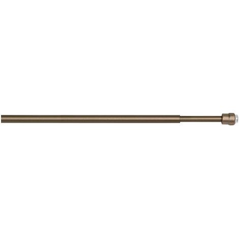 STANGHETTA A MOLLA 'VIENNA' cm. 60/80 - bronzo
