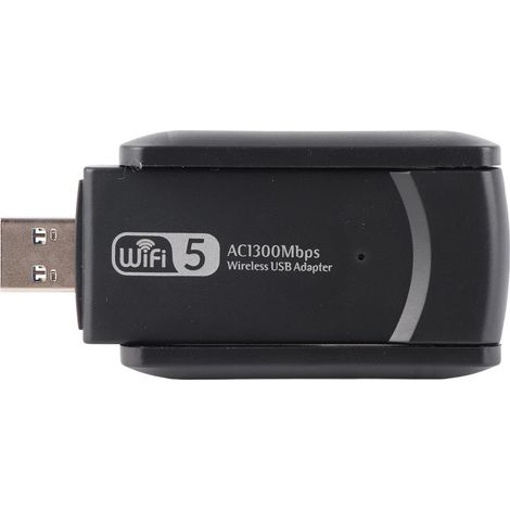 Adaptateur WiFi USB 3.0 Double Bande 5G/2.4G Haute Vitesse 1300 Mbps pour PC et Laptop (1/5)