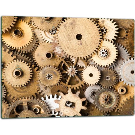 Tablero de corte de placa de vidrio 52x40 Vintage (1/5)