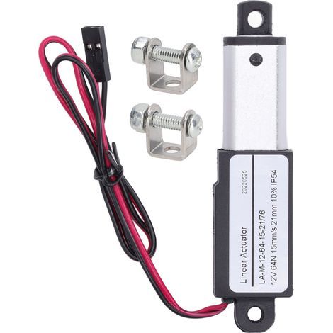 Mikro-Linearantrieb aus ABS-Aluminium, Gleichstromversorgung, Mini-Bewegung für Landmaschinen, 12 V, 21 mm (0,8 Zoll) (1/5)