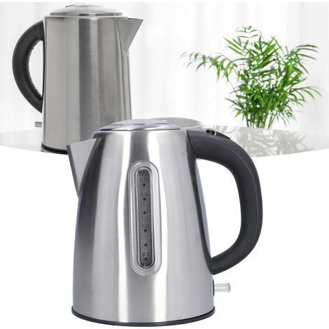 Leistungsstarker 1,7-Liter-Wasserkocher aus Edelstahl mit Trockengehschutz, europäischer Standard 220 V (1/5)