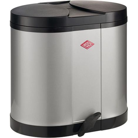 Wesco Pattumiera Beta Silber