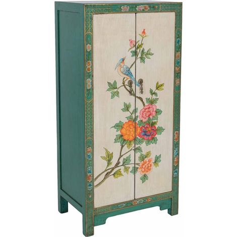 Armario de madera multicolor 62x40x128h cm (1/5)
