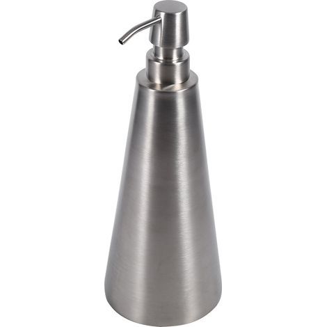 Stück 800 ml Seifenspender aus Edelstahl mit großer Kapazität für Badezimmerarbeitsplatten (1/5)