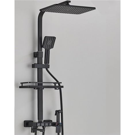 Ensemble de douche mitigeur thermostatique intelli Ensemble de douche pluie à affichage numérique LED, robinet de douche thermostatique eau chaude et froide de luxe, douches for salle de bain ( Color (1/5)