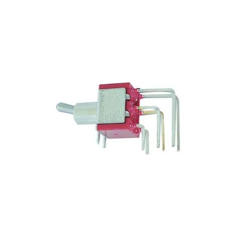 139715 Interruptor basculante, DPDT vertical, uno de uno