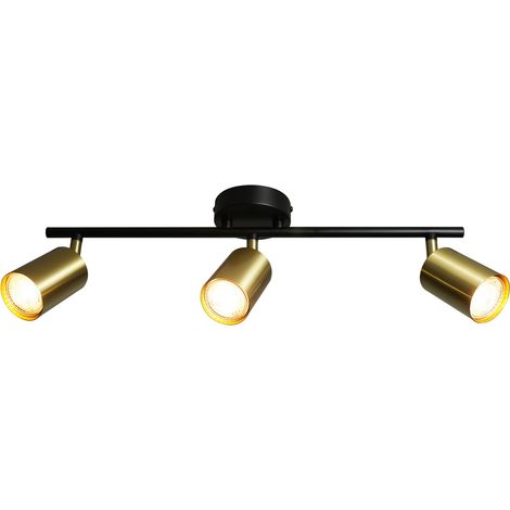 Spoterie EXPLORE 3-Spot Métal Laiton, H.16.4 - IP20 - GU10 /Nordlux Intérieur (1/2)