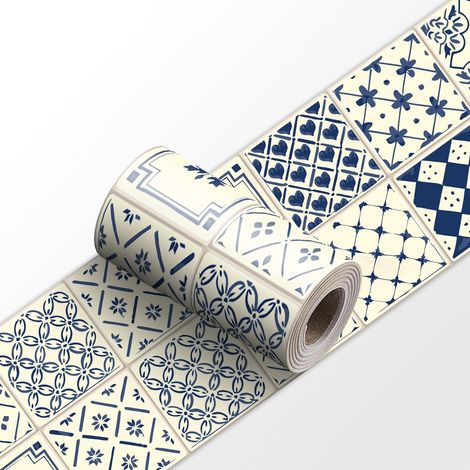 Frise Murale YX178 10cm X 240cm Adhesive Autocollante Papier Peint pour Décoration Intérieure Facile à Poser