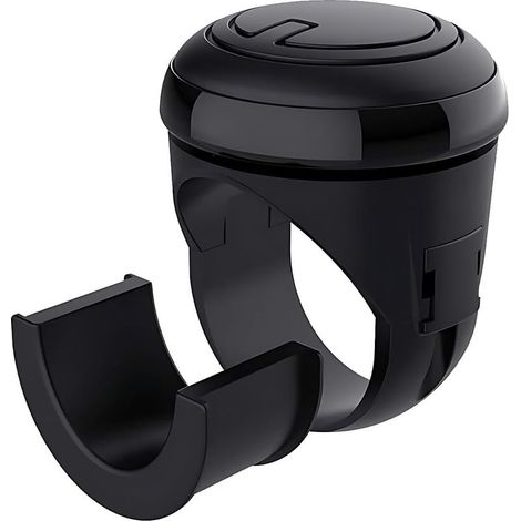 Boule de Rehausseur de Volant de Voiture, Rehausseur D'aide à la Conduite, Boule de Poignée de Rotation de Voiture, Boule de Volant Universelle, Fileur de Véhicule Universel, pour Berlines(Noir) (1/5)