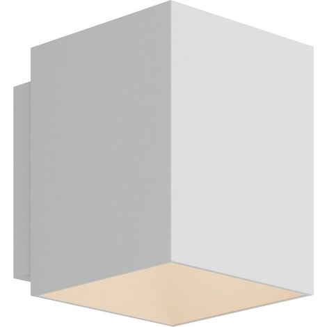 Zumaline SOLA Quadratische Up & Down Wandleuchte, Weiß, 1x G9