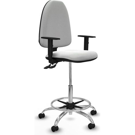 Piqueras y Crespo B1D05RP Chaise de Bureau Blanche Ergonomique