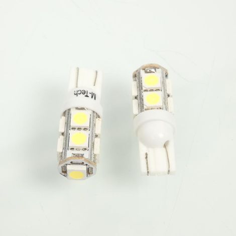 LED-Glühbirne M-Tech für Auto 12V 2,16W W2.1x9.5d T10 W5W Neu (1/2)