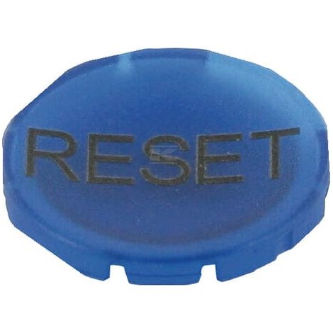 Lente de bot贸n azul RESET EATON M22XDLBGB14