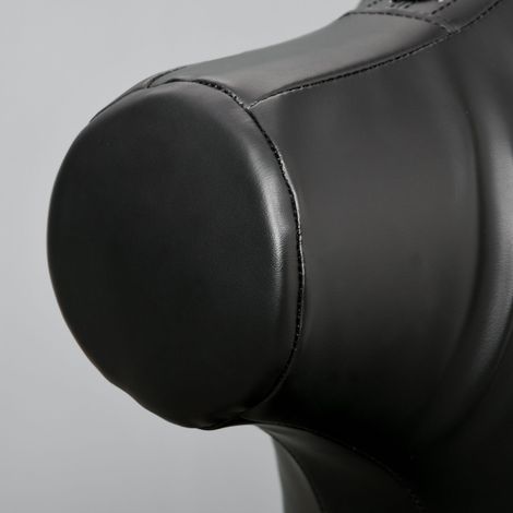 Sac de frappe debout 180 cm adulte, punching-ball sur pied avec colonne design humanoïde, robuste et lourd, support stable pour professionnels et débutants, noir (1/5)