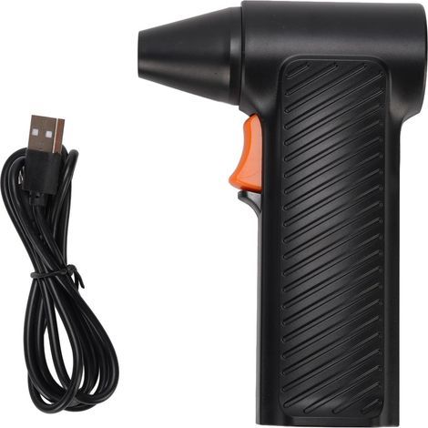 11,000 RPM Cordless Electric Fan, Adjustable Turbo Fan for Computer Keyboard, Outdoor, Car, Home, 2600 mAh Rechargeable Battery (1/5)