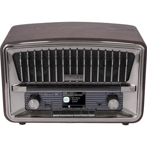Radio Portable - Muse - M-135 DBT - Bluetooth - 40 Stations - Double Alarme