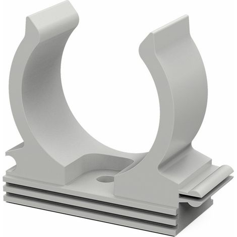 Clip polypro pour câble et tube élec DESA CLEC Ø20 - Boite de 100