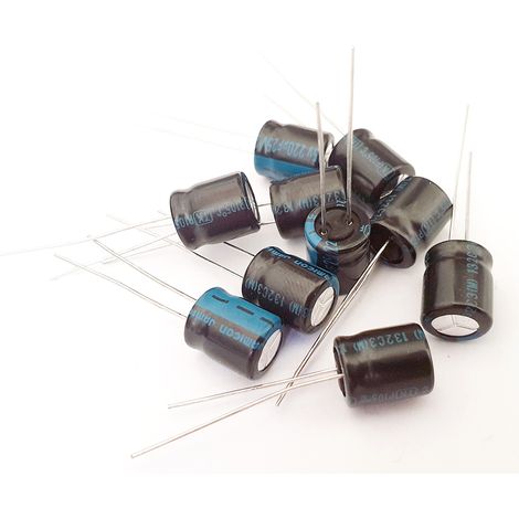 Condensatore 220uF-25V 8X9 105C jamicon TK 10-pz.
