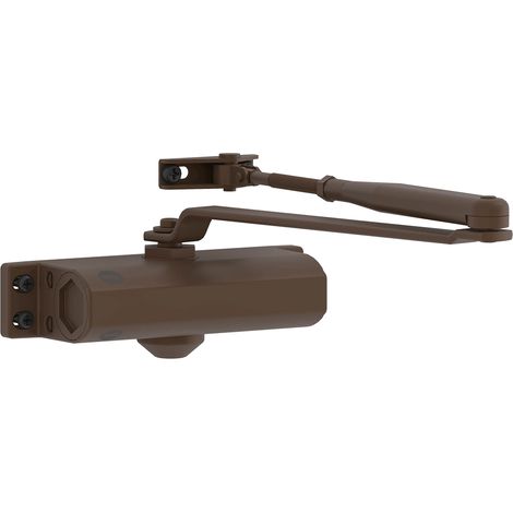 Yale Chiudiporta Aereo Yale 300 con Braccio Standard - Marrone