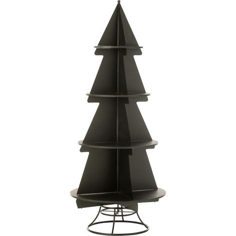 Étagère Sapin 4 Niveaux "Xmas" 214cm Noir (1/5)