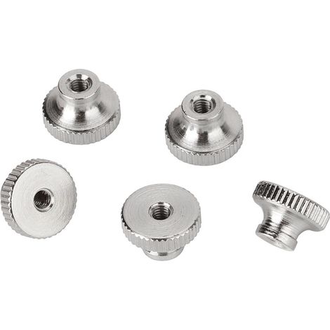 Set aus 5 M3-Gewindeschrauben, Muttern, Nivellierfeder, Knopf und sechseckigen Edelstahlkomponenten für 3D-Drucker (1/5)