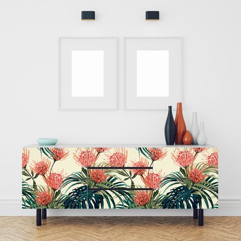 Sticker meuble tropical moeata 60 x 90 cm (1/5)