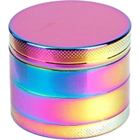 Broyeur manuel à épices et herbes aromatiques – Broyeur à herbes durable et facile à prendre en main (50 mm) Couleurs illusoires (1/4)