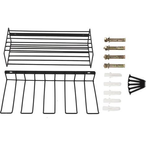 Support mural flottant pour outils, étagère de rangement en acier allié pour outils électroportatifs portatifs (1/5)