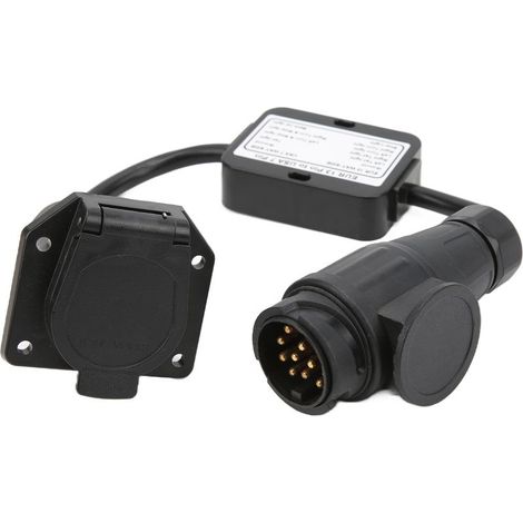 elektrischer Stecker für Anhängerbeleuchtung, europäischer Rundstecker 13 (1/5)