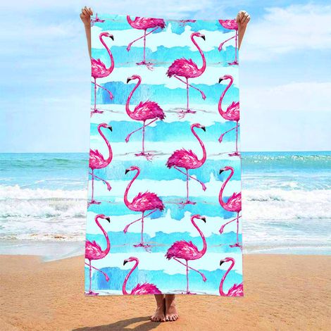 Strandtuch, ultrafeines, saugfähiges Strandtuch aus Fasern, bedrucktes Handtuch, Strandmatte