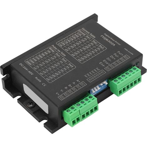 Schrittmotortreiberplatine, hochpräzise Schrittservo-CNC-Steuerung, DC 24–40 V (1/5)