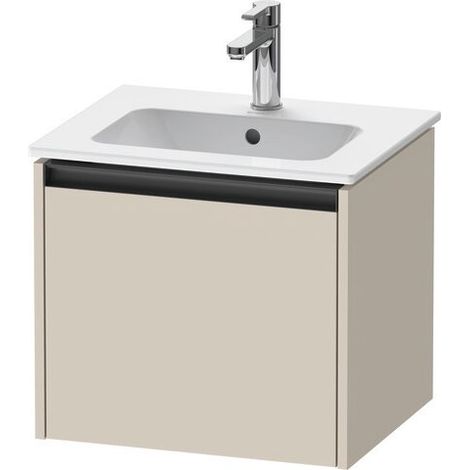 Duravit Ketho.2 bâti-support de lavabo suspendu, 1 tiroir,