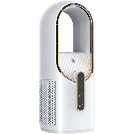 Tragbare Klimaanlage, USB-aufladbar, mit Luftbefeuchter und komfortablem USB-Ventilator, für Zuhause, Büro und Schlafzimmer (1/5)