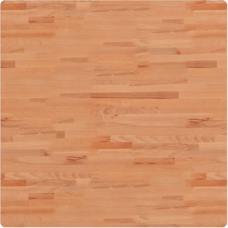Dessus de table  Dessus de bureau  Plateau de table 90x90x4 cm carré bois massif de hêtre