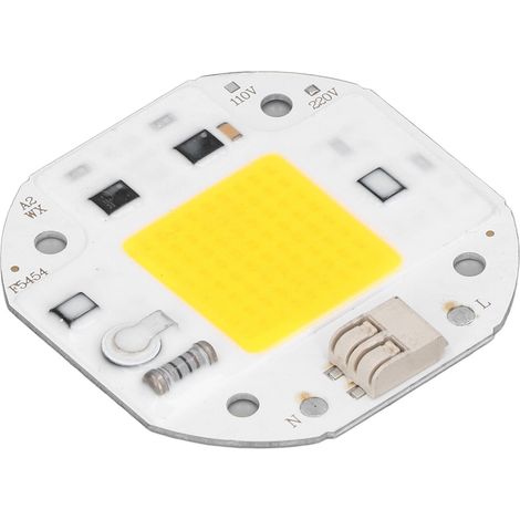 Lampe COB LED 220V 70W Puissance Élevée, Pastille Éclairage Intérieur Sans Pilote, Blanc Chaud 2800K‑3500K, DIY Projecteur (1/5)