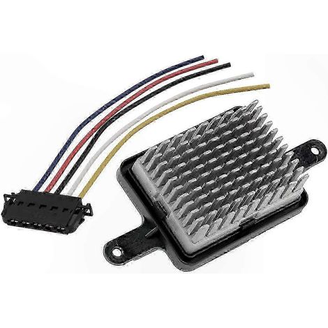 Résistance de ventilation avec faisceau électrique pour Citroen DS5 Peugeot 3008 5008, couleur argent et noir, pièce de rechange SZRH A-M (1/5)