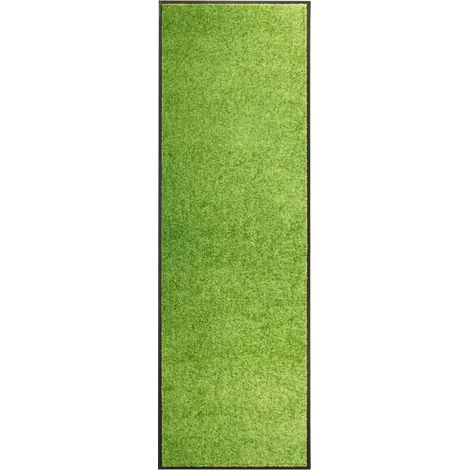 Paillasson lavable Tapis de salon Style Moderne - Tapis de sol Vert 60x180 cm BV648583 - BonneVie (1/5)