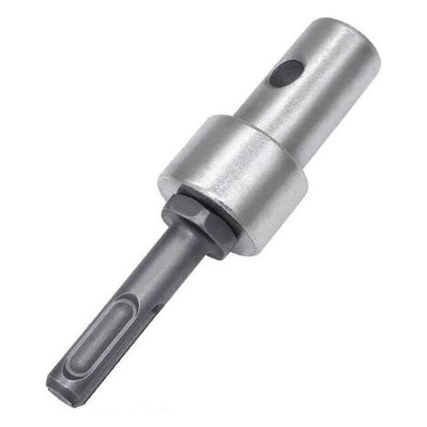 Adaptateur de perceuse tarière 2 fentes et 2 trous pour perçage au sol - Convient pour 1/2\