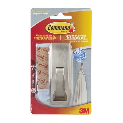 Crochet adhésif Command, x 1 172 x 99 x 55 mm ( Prix pour 1 Jeu )